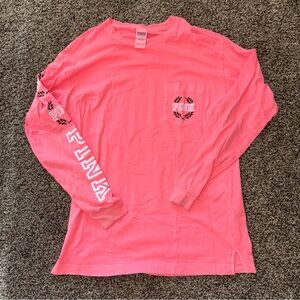 Like New PINK Victoria's Secret V-Neck Long Sleeve